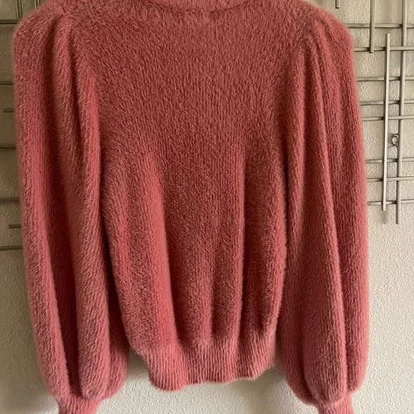 For Love and Lemons Whitey Rose Faux Mohair Sweater XS - Picture 6 of 7